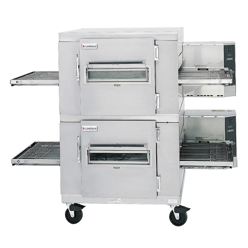 Lincoln 1400-FB2E 73" Electric Double Impinger Conveyor Oven - 120-208v/3ph