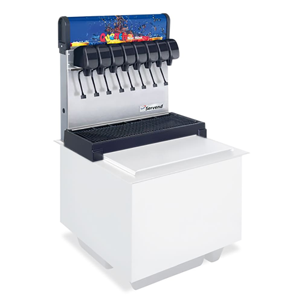 Multiplex Drop In Soft Drink Dispenser w/ 8 Valves - 80 lb Ice Capacity, 120v (2705189)