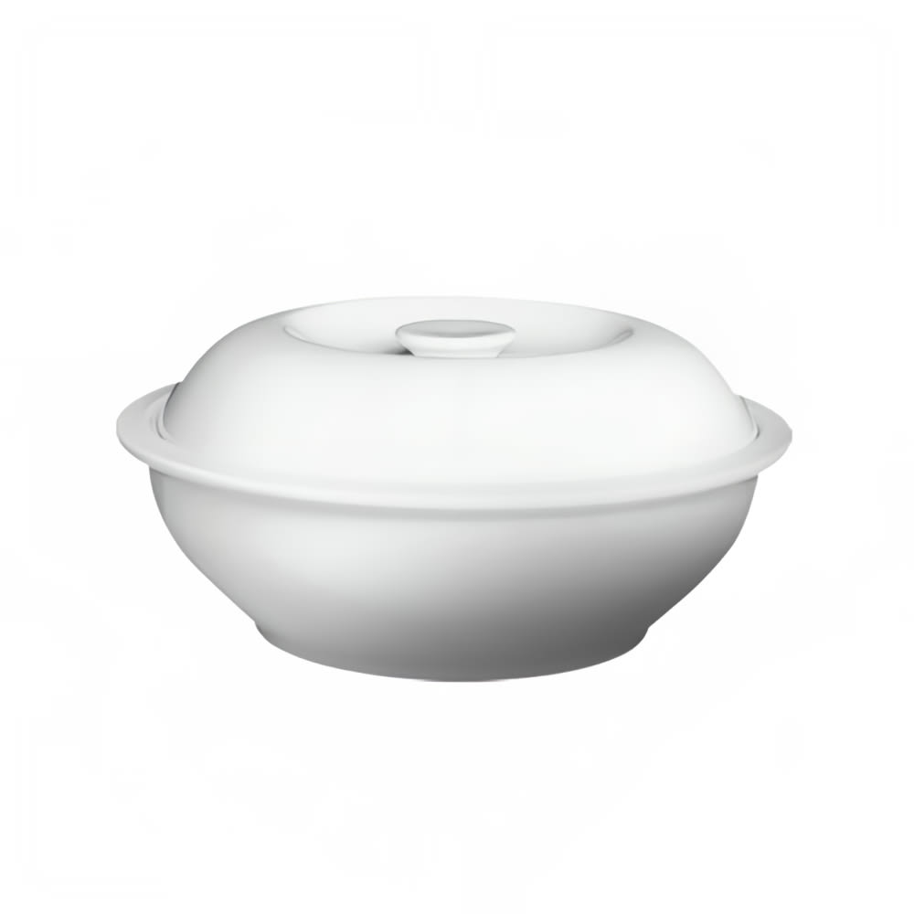 Cameo China 48 oz Imperial Casserole Dish - Ceramic, White (210-294)