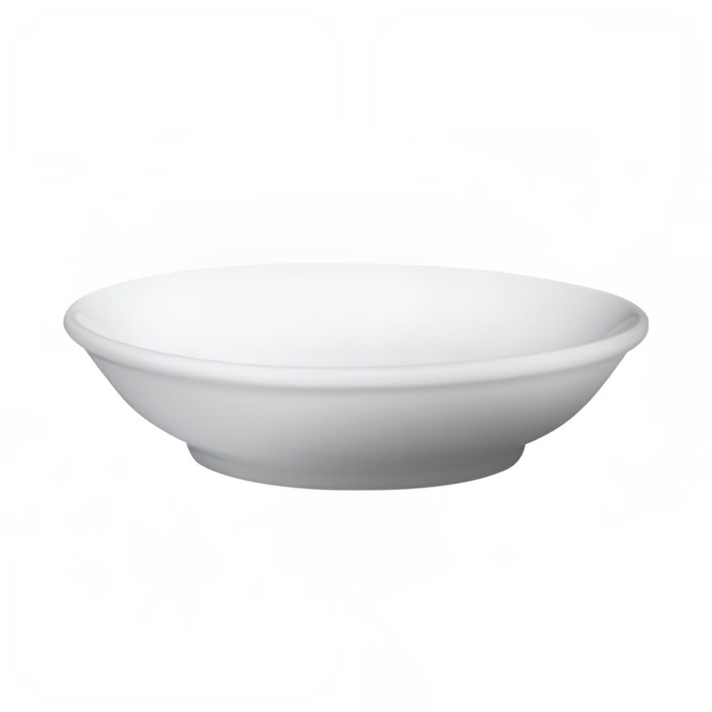 Cameo China 3 oz Imperial Sauce Dish - Ceramic, White (210-41)