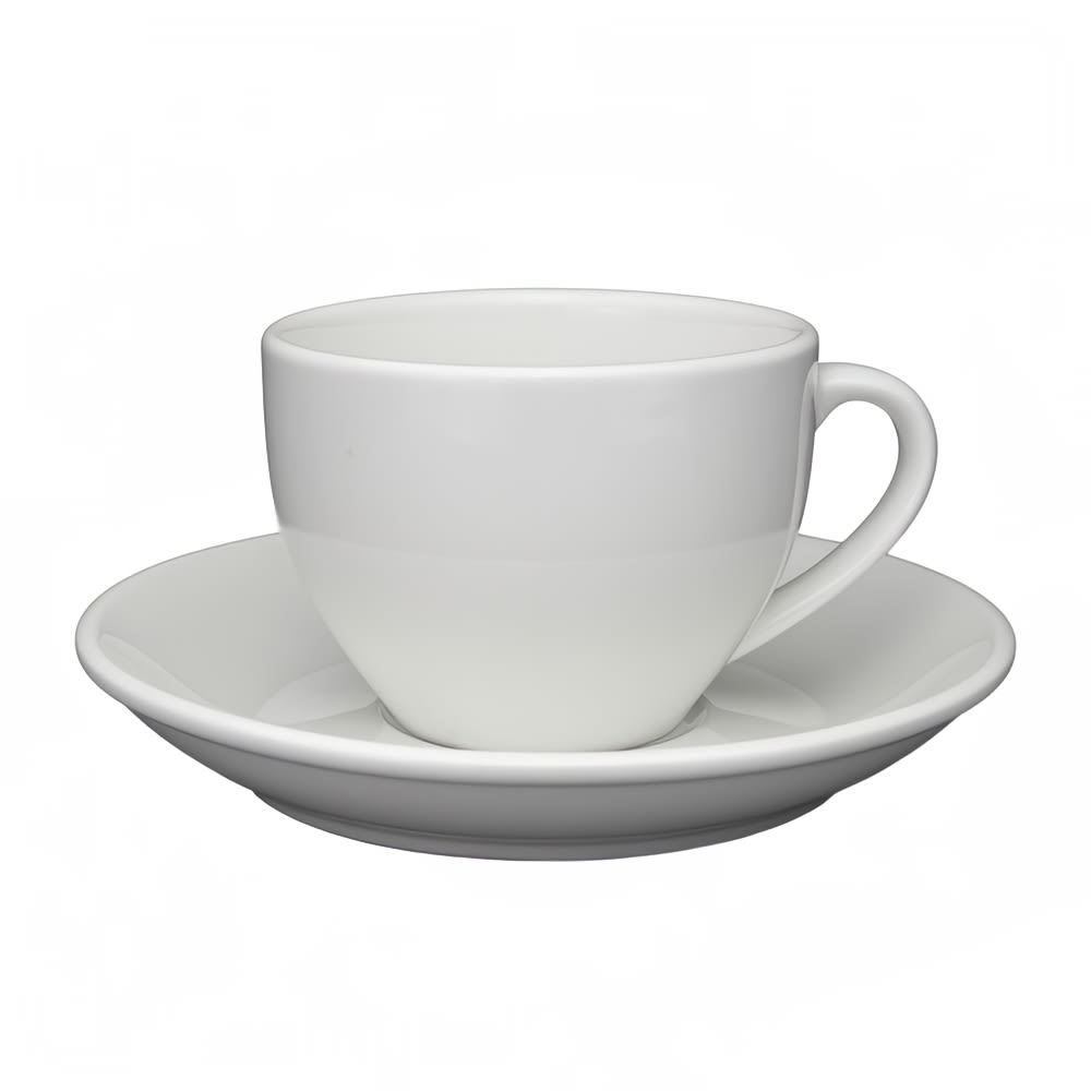 Cameo China 6 oz Imperial Tea Cup - Ceramic, White (210-49C)