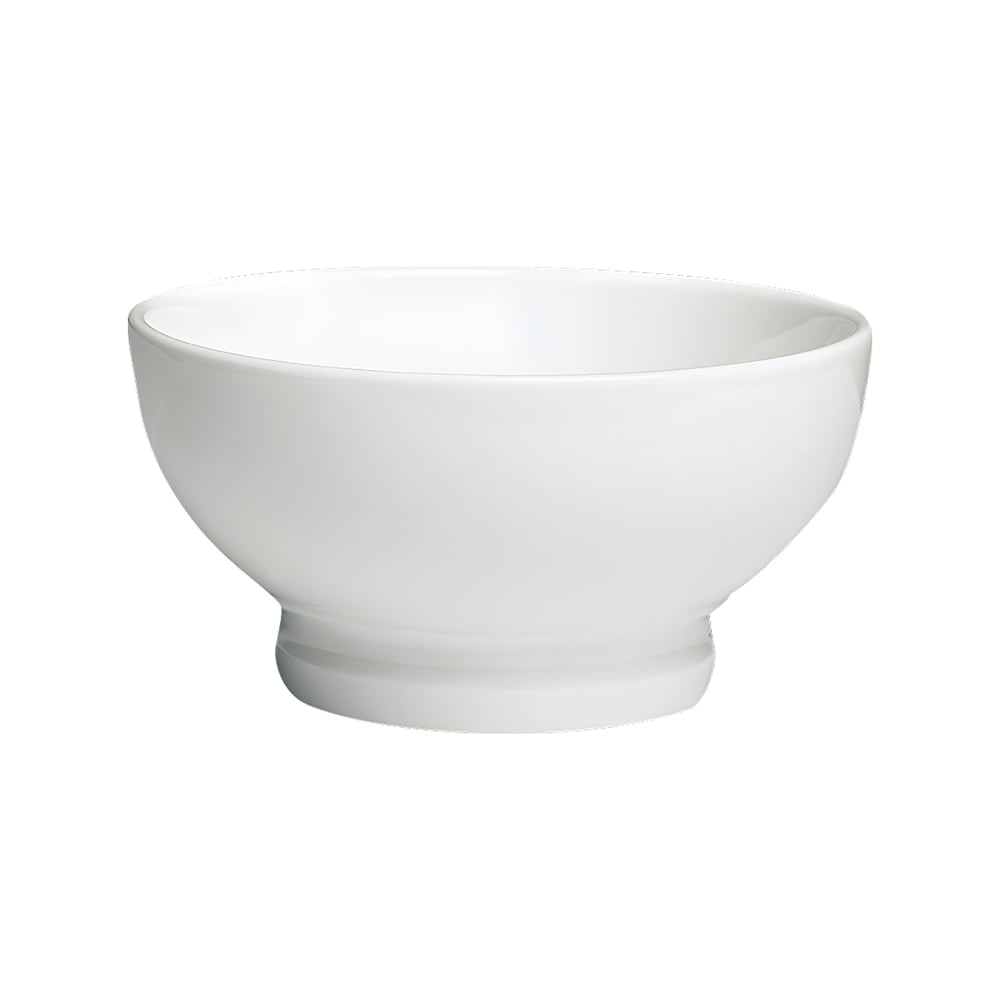 Cameo China 14 oz Round Imperial Footed Bowl - Ceramic, White (210-554)