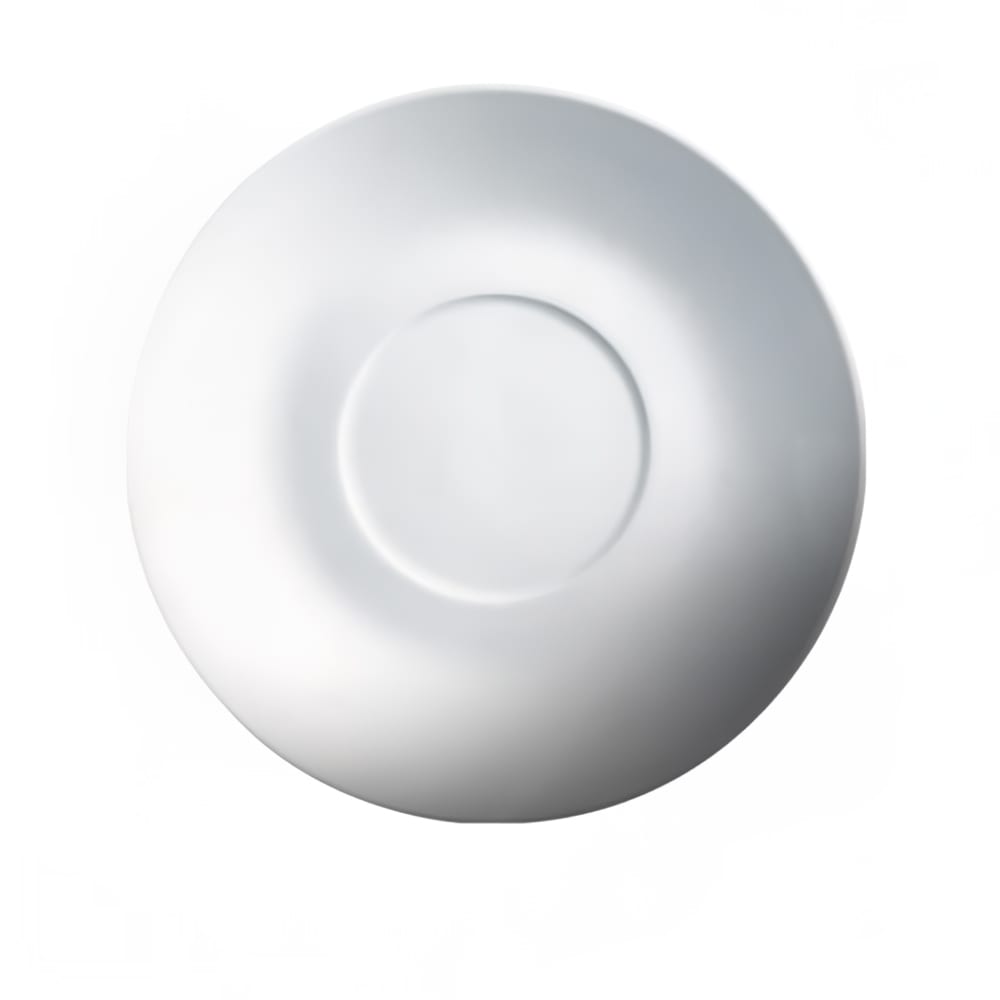 Cameo China 4 1/2" Round Imperial Espresso Saucer - Ceramic, White (210-76S)