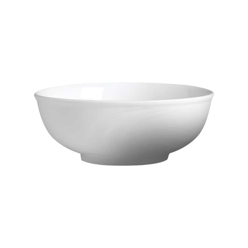Cameo China 38 oz Round Bostonian Soup Bowl - Ceramic, White (301-74)