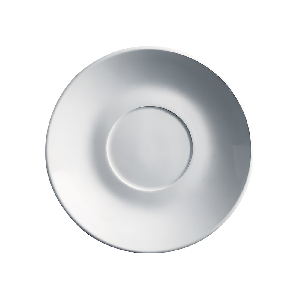 Cameo China 6 1/4" Round Dynasty Coupe Saucer for 610-1835 - Ceramic, White (610-2502)