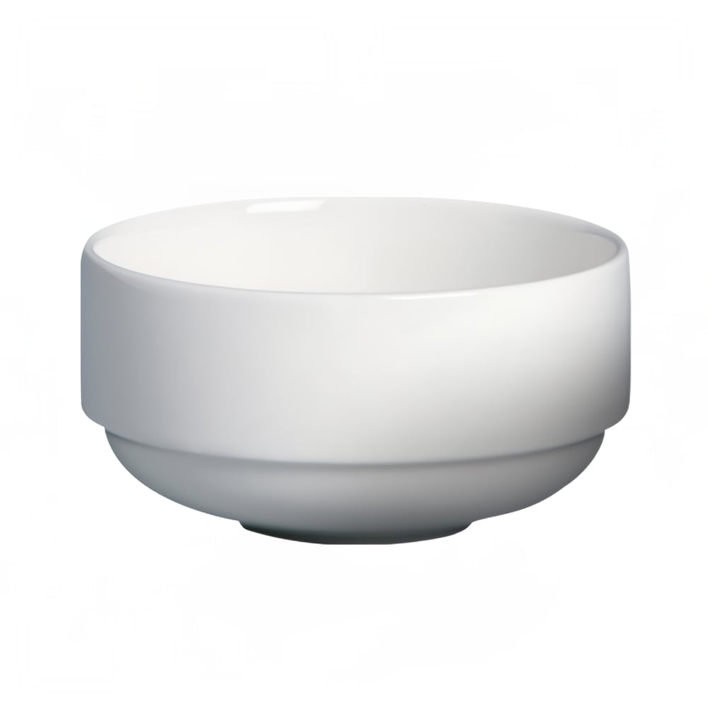 Cameo China 11 oz Round Dynasty Stackable Soup Cup - Ceramic, White (610-40CN)