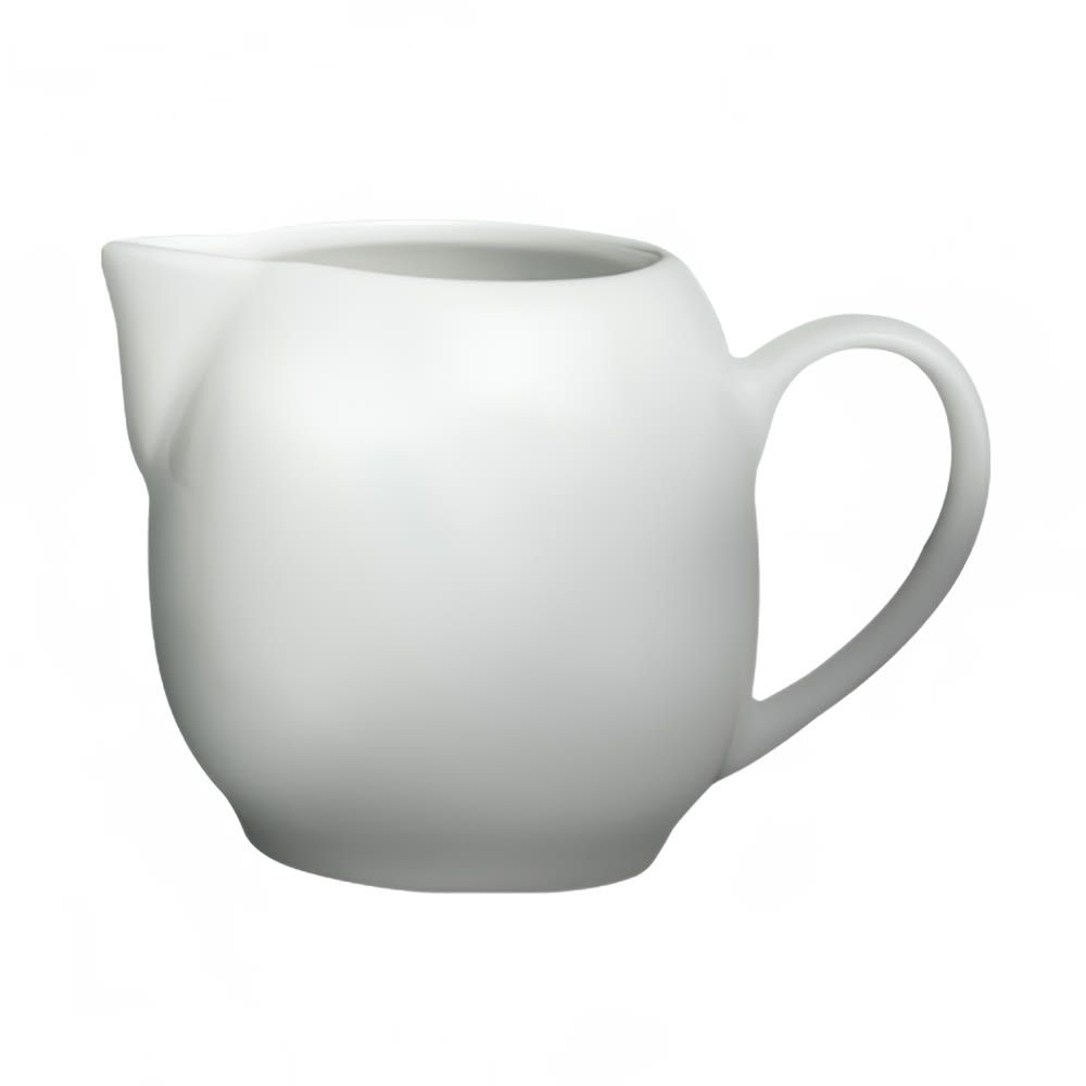 Cameo China 4 oz Dynasty Creamer w/ Handle - Ceramic, White (610-65)