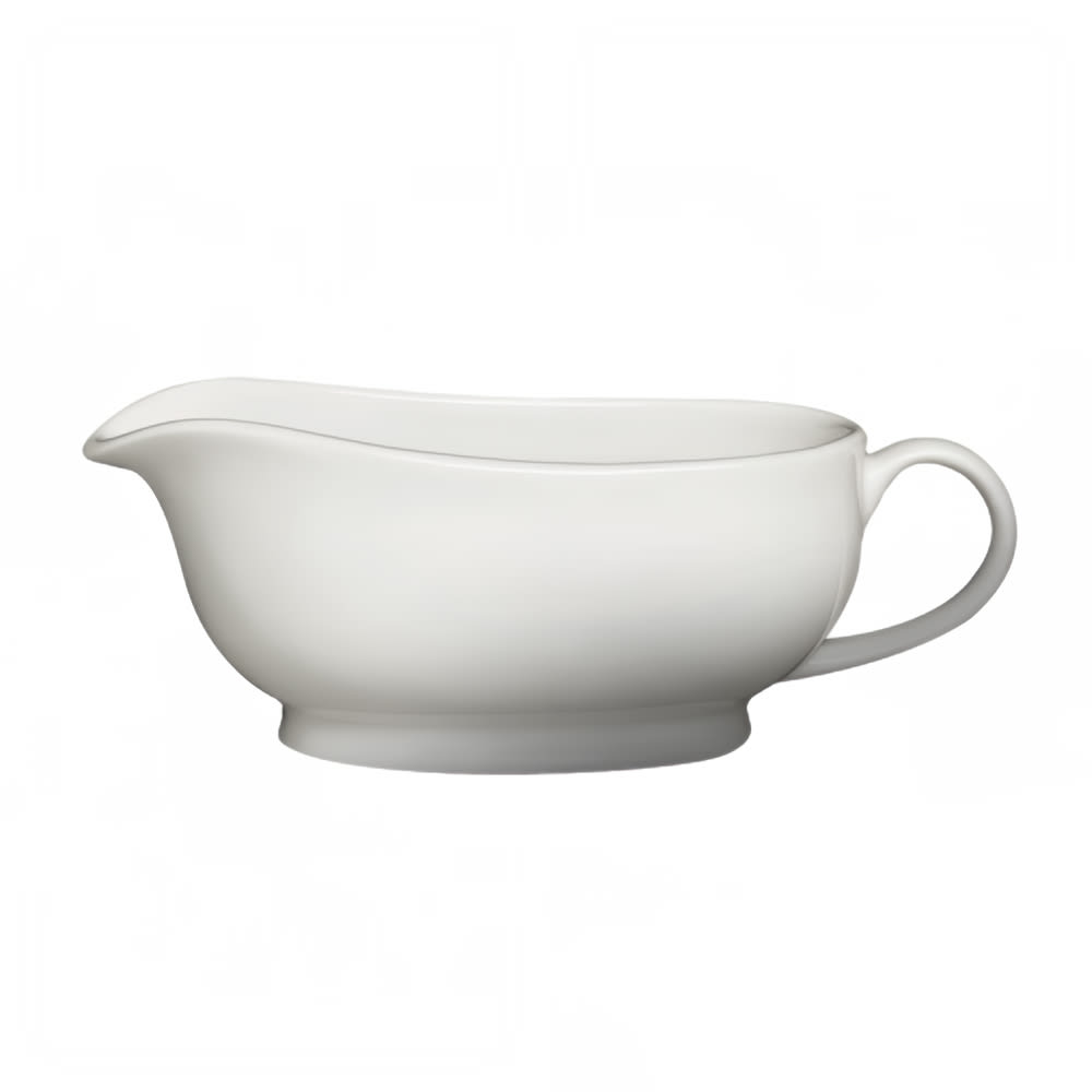 Cameo China 11 oz Dynasty Gravy/Sauce Boat - Ceramic, White (610-75A)