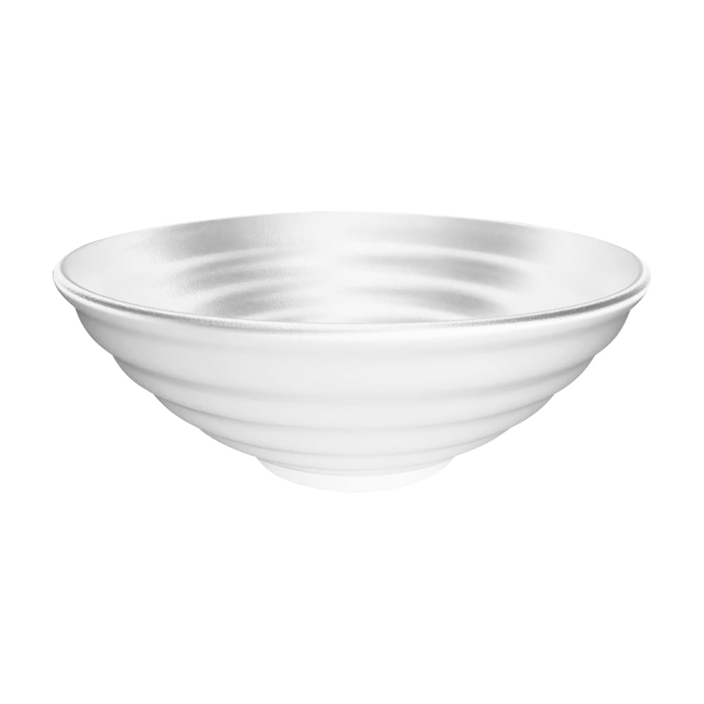 Cameo China 56 oz Round Footed Ramen Bowl - Ceramic, White (710-194R)