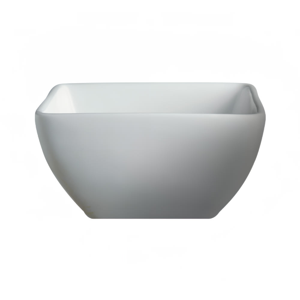 Cameo China 5 oz Square Bowl - Ceramic, White (710-34)