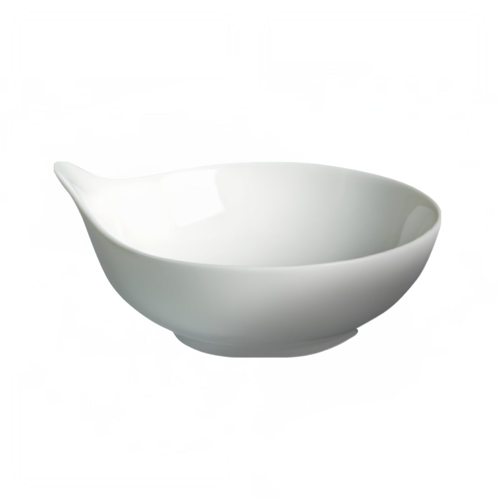 Cameo China 6 oz Fusion Sauce Bowl - Ceramic, White (710-59)