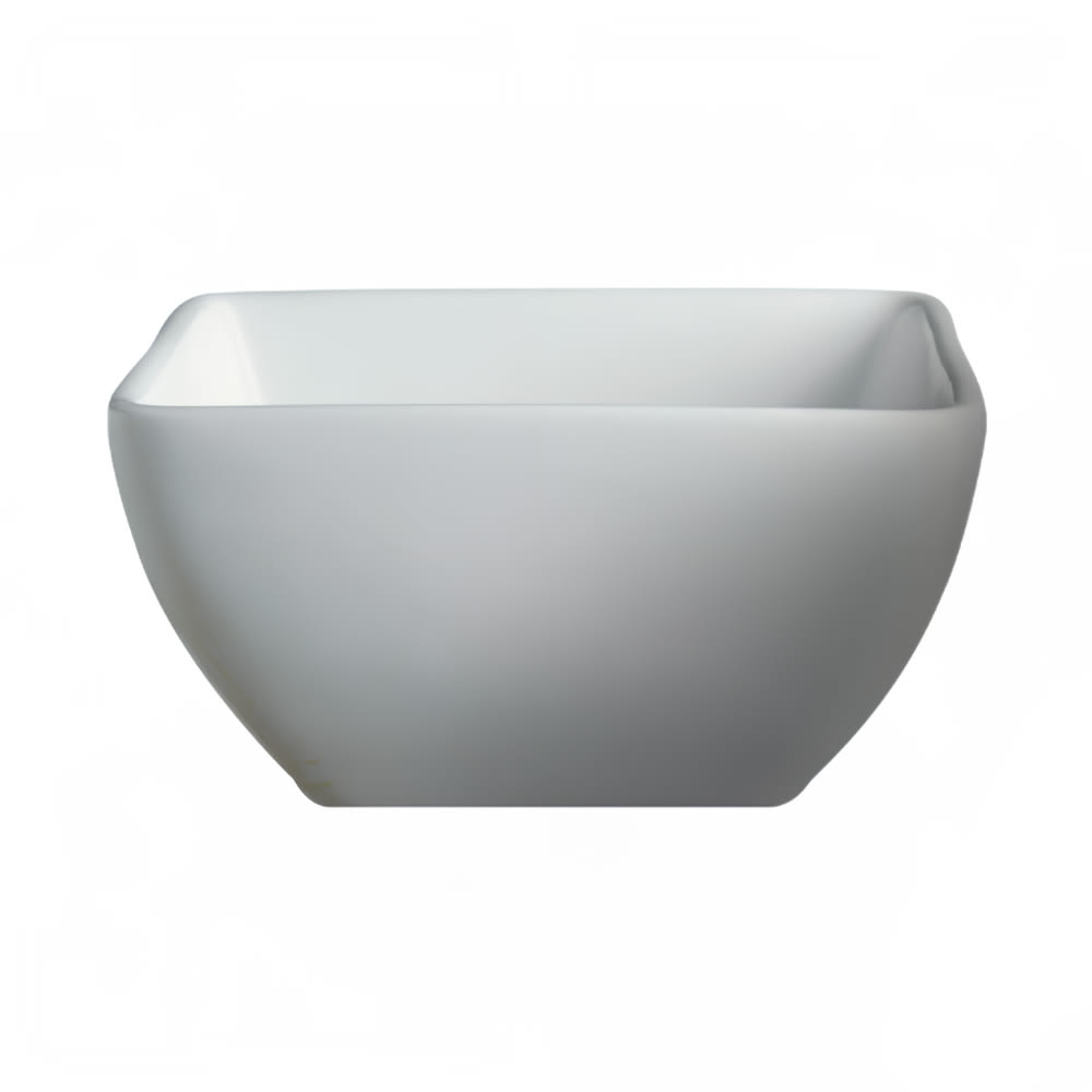 Cameo China 32 oz Square Bowl - Ceramic, White (710-64)