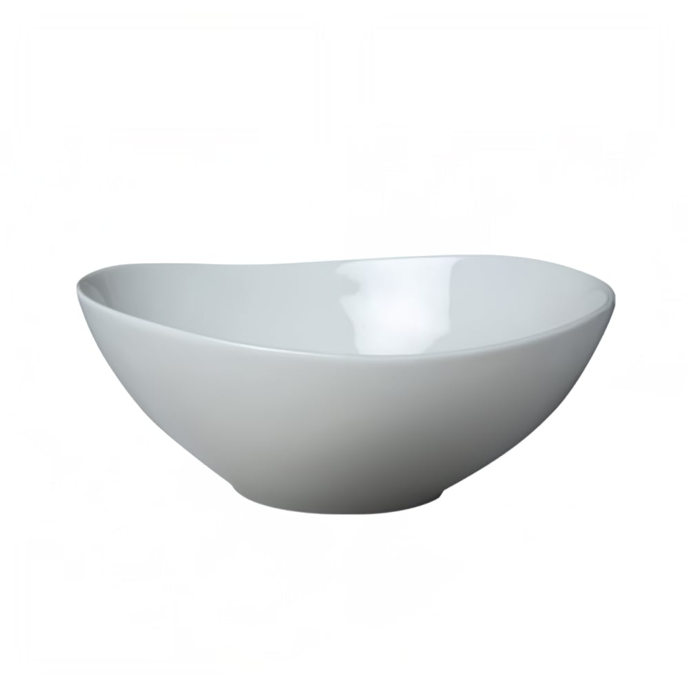 Cameo China 28 oz Egg Shaped Ovation Bowl - Ceramic, White (710-G75)