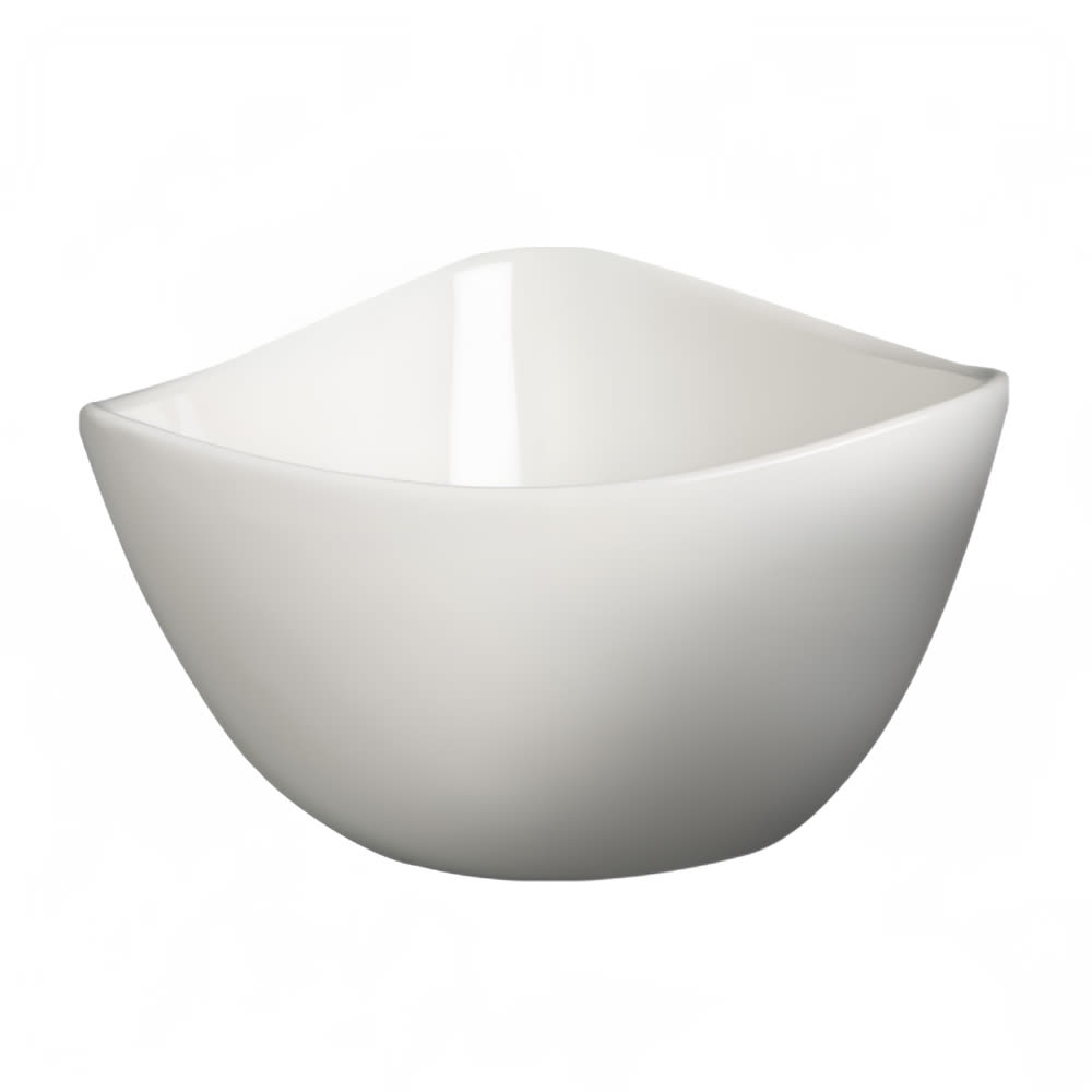 Cameo China 32 oz Triangular Delta Bowl - Ceramic, White (711-0864)