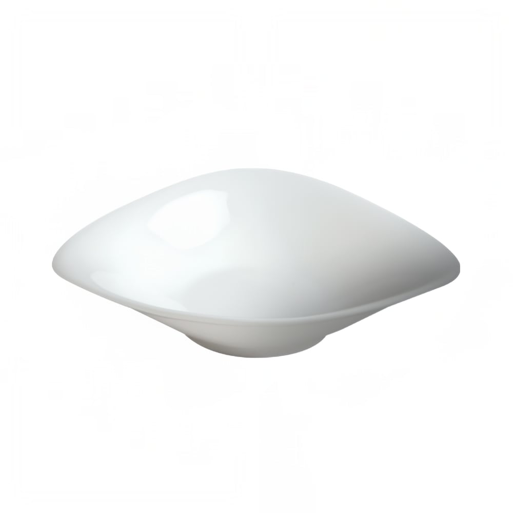 Cameo China 46 oz Round Fusion Soup Plate - Ceramic, White (711-102)