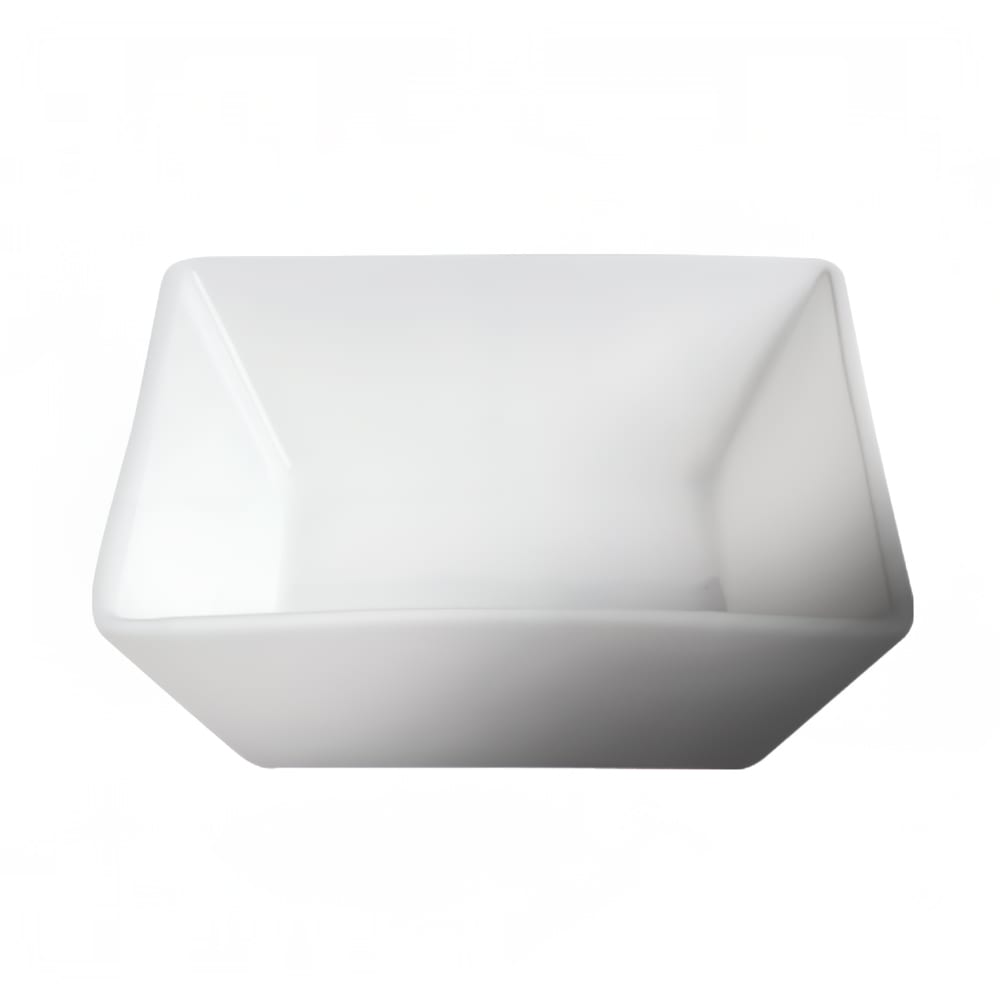 Cameo China 14 oz Square Low Bowl - Ceramic, White (711-54)