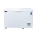 Dukers BD/BG-420 49 3/8" Mobile Chest Freezer w/ (2) Baskets - White, 115v thumbnail 2