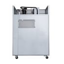 Dukers D55AR 55 1/8" Two Section Reach In Refrigerator, (2) Left/Right Hinge Solid Doors, 115v thumbnail 3