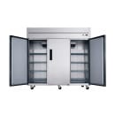Dukers D83AF 82 5/8" Three Section Reach In Freezer, (3) Left/Right Hinge Solid Doors, 115v thumbnail 4