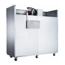 Dukers D83AF 82 5/8" Three Section Reach In Freezer, (3) Left/Right Hinge Solid Doors, 115v thumbnail 7