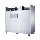 Dukers D83AR 82 5/8" Three Section Reach In Refrigerator, (3) Left/Right Hinge Solid Doors, 115v thumbnail 5