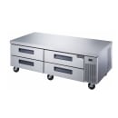 Dukers DCB72-D4 72" Chef Base w/ (4) Drawers - 115v thumbnail 6