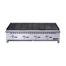 Dukers DCCB48 48" Gas Charbroiler w/ Cast Iron Grates - Convertible thumbnail 2