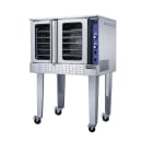 Dukers DCCOG1 Single Full Size Convertible Gas Convection Oven - 54,000 BTU thumbnail 3