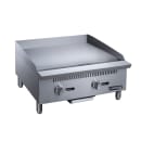 Dukers DCGM24 24" Gas Griddle w/ Manual Controls - 3/4" Steel Plate, Convertible thumbnail 2