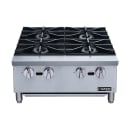 Dukers DCHPB24 24" Gas Hotplate w/ (4) Burners & Manual Controls, Convertible thumbnail 2