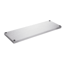 Dukers DCOS-1850 49 5/8" Table Mount Shelf - 2 Deck, Side-Mount, 18"W, Stainless thumbnail 2