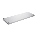 Dukers DCOS-1874 73 3/4" Table Mount Shelf - 2 Deck, Side-Mount, 18"W, Stainless thumbnail 2