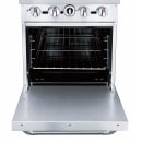 Dukers DCR24-4B 24" 4 Burner Gas Range - Standard Oven, Convertible thumbnail 4