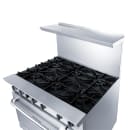 Dukers DCR36-6B 36" 6 Burners Gas Range - Standard Oven, Convertible thumbnail 2