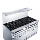 Dukers DCR60-10B 60" 10 Burner Gas Range - (2) Standard Ovens, Convertible thumbnail 8