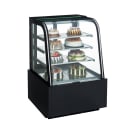 Dukers DDM60R-CB 60" Full Service Bakery Case w/ Curved Glass - (4) Levels, 115v thumbnail 4