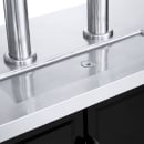 Dukers DKB72-M3 70 3/8" Kegerator Beer Dispenser w/ (12) 1/6 Keg Capacity - (2) Columns, Black, 115v thumbnail 4