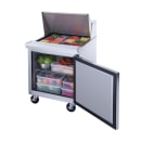 Dukers DSP29-12M-S1 29" Sandwich/Salad Prep Table w/ Refrigerated Base, 115v thumbnail 4