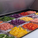 Dukers DSP29-8-S1 29" Sandwich/Salad Prep Table w/ Refrigerated Base, 115v thumbnail 5