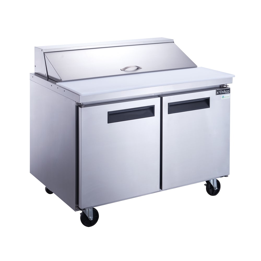 Dukers DSP60-16-S2 60 1/8" Sandwich/Salad Prep Table w/ Refrigerated Base, 115v