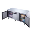 Dukers DUC72F 72 1/2" Undercounter Freezer w/ (3) Sections & (3) Doors, 115v thumbnail 4