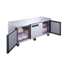 Dukers DUC72R 72 1/2" Undercounter Refrigerator w/ (3) Sections & (3) Doors, 115v thumbnail 2