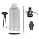 iSi 106001 1 qt Classic Soda Siphon - Plastic, Silver thumbnail 2