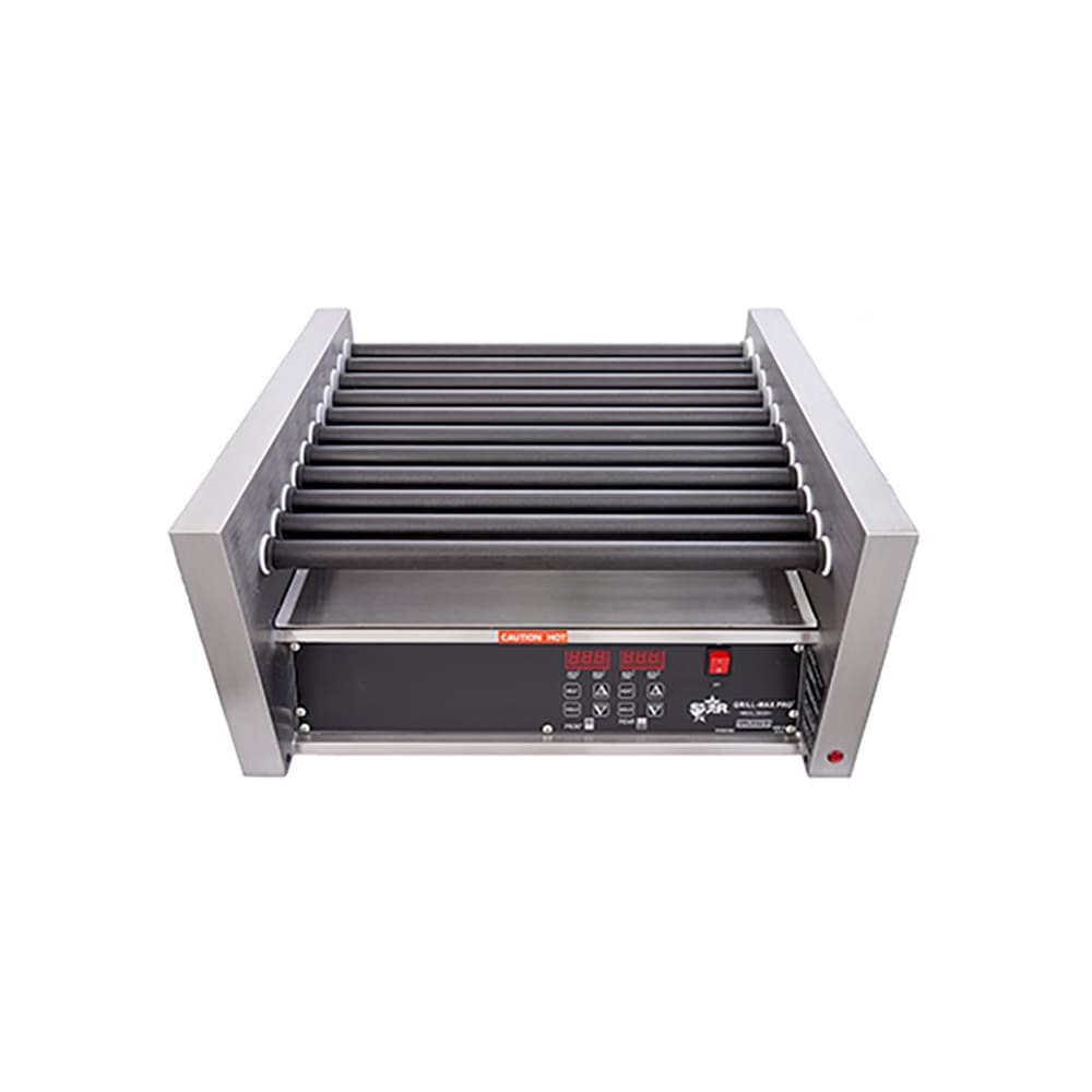 Star 30STE 30 Grill-Max® Hot Dog Roller Grill w/ Thermostatic Controls - Slanted Top, 120v