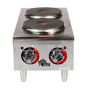 Star 502FF 12" Electric Hotplate w/ (2) Burners & Infinite Heat, 208-240v/1ph thumbnail 2