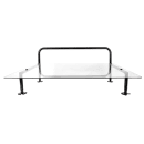 Star 50SG-G Sneeze Guard for 36" x 20" Grills - Glass Canopy, Steel Frame thumbnail 2