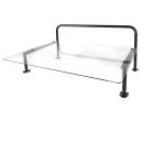 Star 50SG-G Sneeze Guard for 36" x 20" Grills - Glass Canopy, Steel Frame thumbnail 4