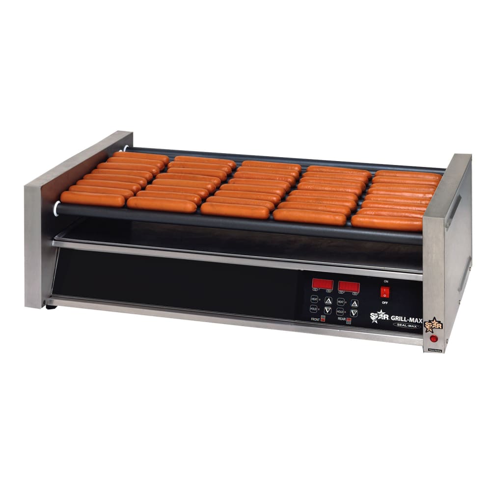 Star 50STE 50 Grill-Max® Hot Dog Roller Grill w/ Thermostatic Controls - Flat Top, 120v