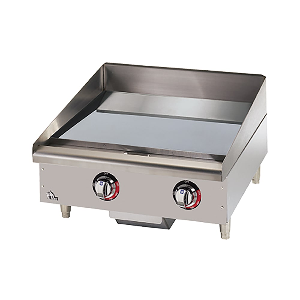 Star 524CHSF 24" Electric Griddle w/ Thermostatic Controls - 1" Chrome Plate, 208-240v