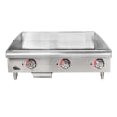Star 536CHSF 36" Electric Griddle w/ Thermostatic Controls - 1" Chrome Plate, 208-240v thumbnail 3